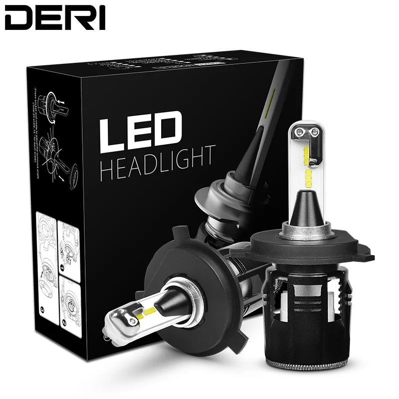 

Super Slim Led headlight Conversion Kit H1 H4 H7 H8 H9 H11 9005 HB3 9006 HB4 White 6000K Fog light 12V 24V Car Headlight Styling