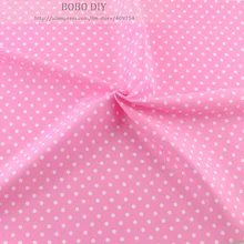 50cmx160cm/piece dot patterns cotton fabric tilda tecido for bedding clothing baby quilting sewing patchwork fabrics tissu