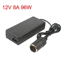 12V 8A 96 Вт автомобиль Мощность Инвертор прикуривателя адаптер конвертер для автомобиля Пылесосы покрытие воском/стиральная машина