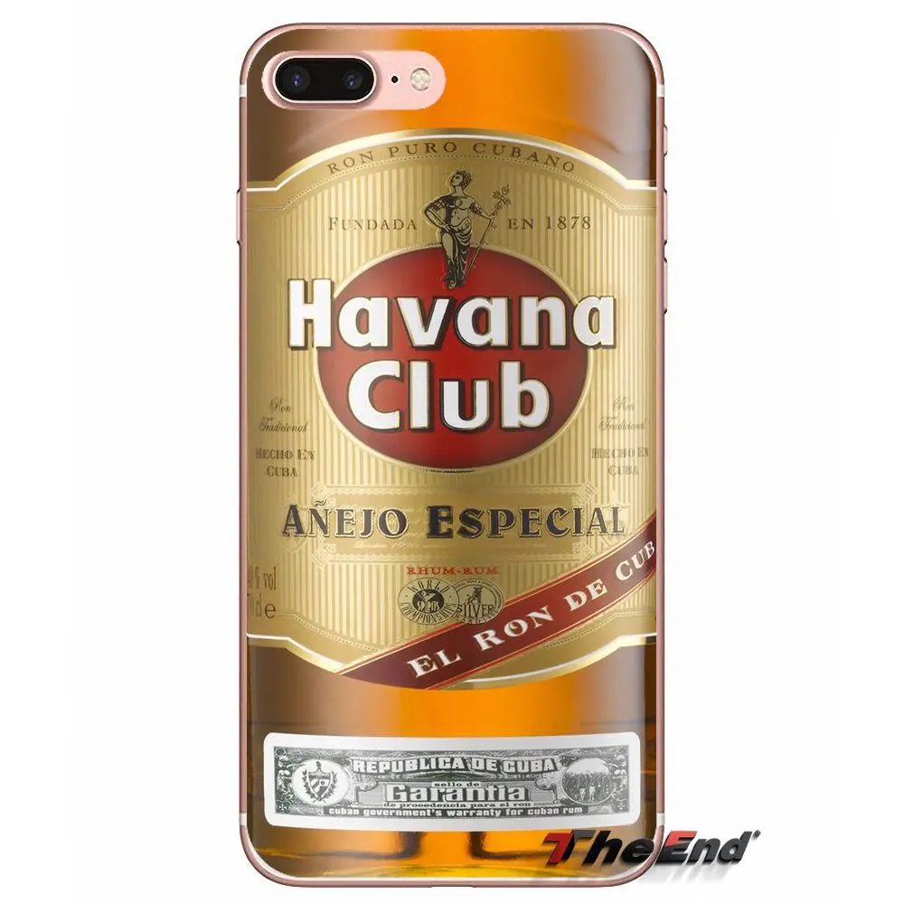 Для iPhone X 4 4S 5 5S 5C SE 6 6S 7 8 Plus Samsung Galaxy J1 J3 J5 J7 A3 A5 2016 2017 Гавана клуб Anejo особенный ром с