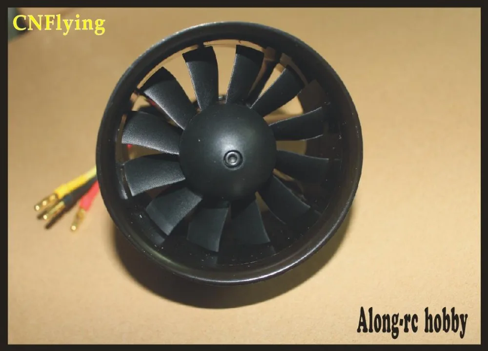 Бесплатная доставка freewing 80 мм EDF 12 лопастей пропеллер 6S E7239 ( 3150 3400g тяга) для RC