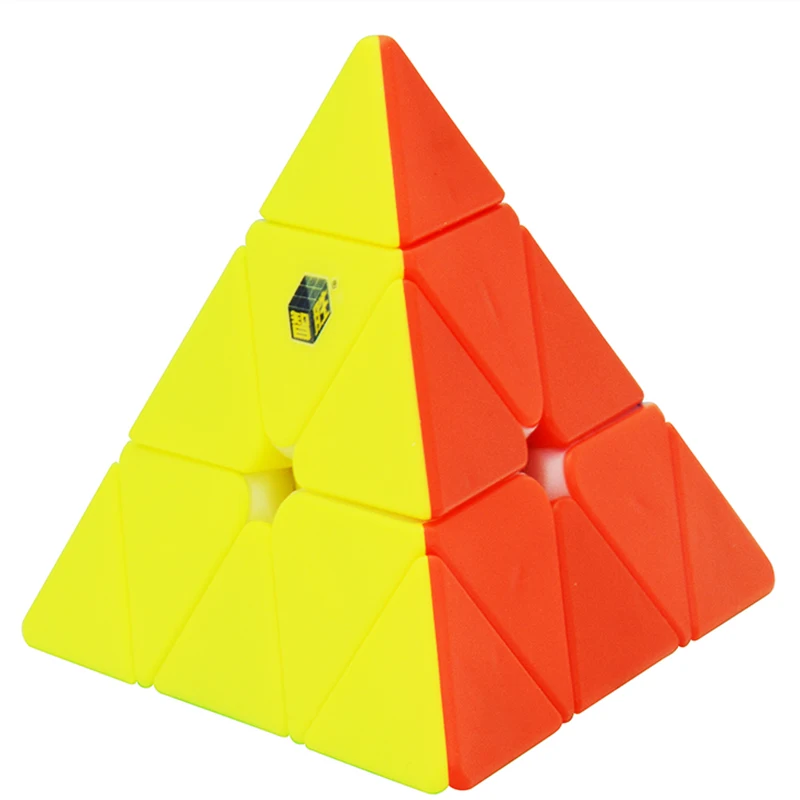 

Yuxin Black Kylin Pyraminx 3*3 Cube Stickerless Magic Cube Fun Toys for Children New Released