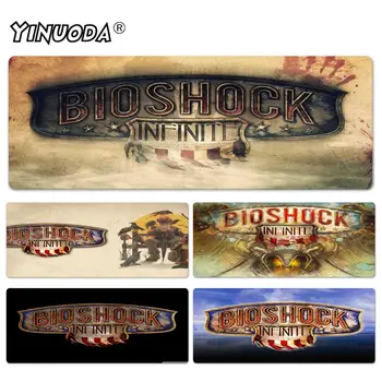 

Yinuoda High Quality Bioshock Infinite mouse pad gamer play mats Size for 300*6000*2mm and 400*900*2mm Game Mousepad