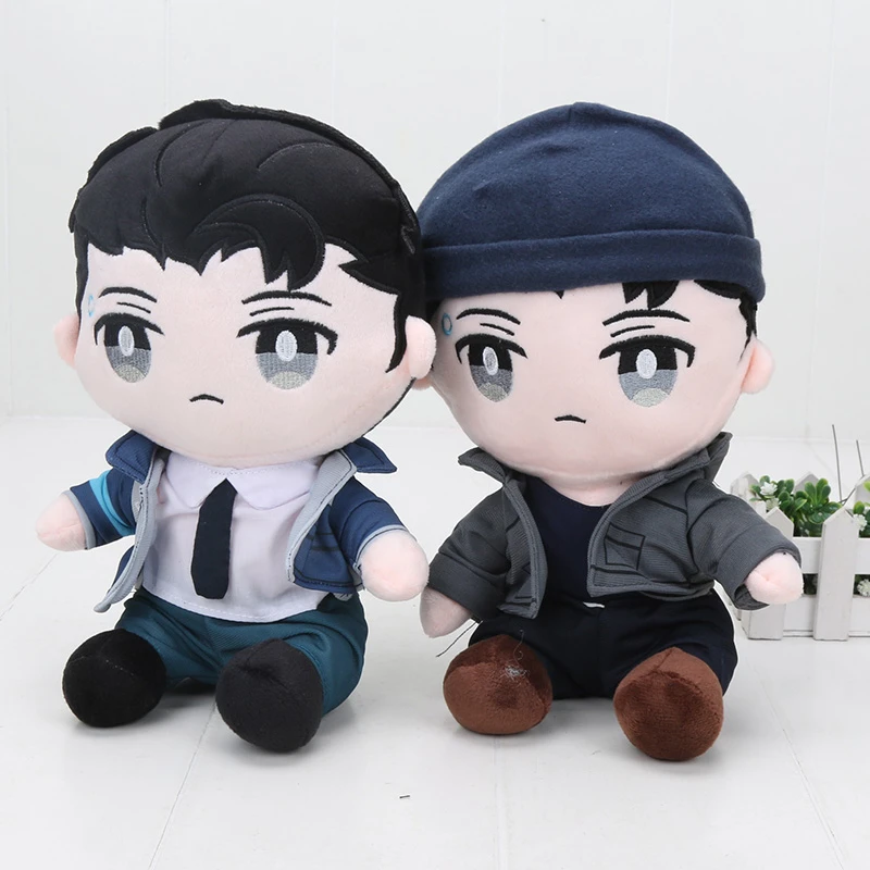 28cm Detroit Become Human Connor Plush Toy Children Stuffed Soft Plush Doll Movies Tv Aliexpress