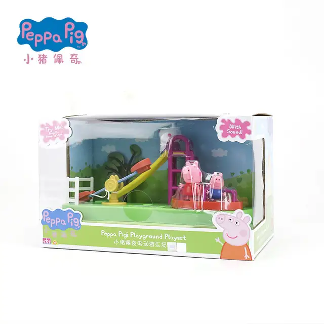 peppa pig swing and slide