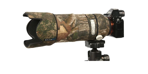 Линзы rolanpro одежда камуфляжное пальто дождевик для Sony FE 70 200 мм f/2 8 GM OSS защитный