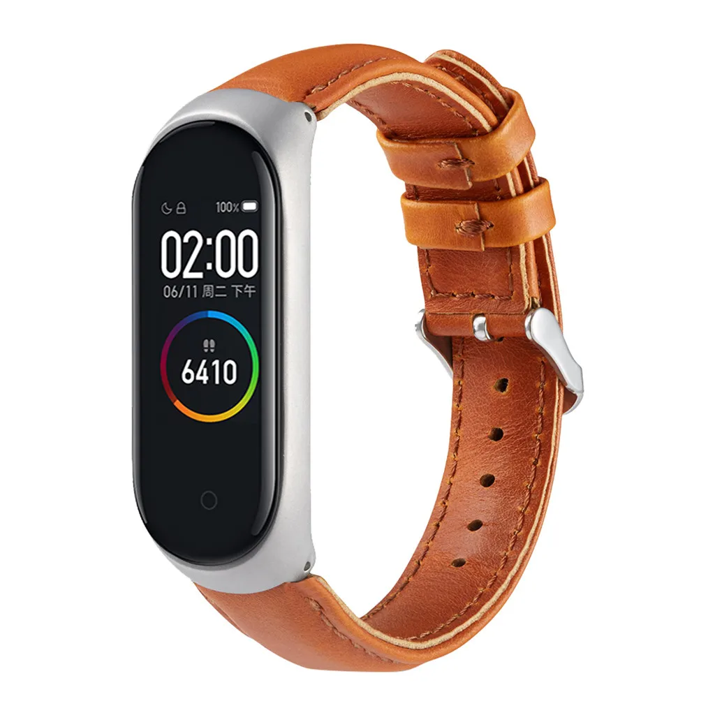 Браслет mi Band 4 из углеродного волокна, Модный Цветной ремешок на запястье, металлический чехол для mi Band 4 Xiaomi mi Band 4, сменный Браслет