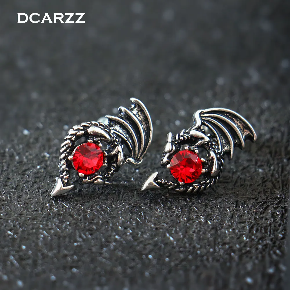 Серьги "Игра престолов", женские серьги-гвоздики с драконом, Дейенерис Таргариен, косплей, ТВ/фильм, ювелирные изделия, Прямая поставка