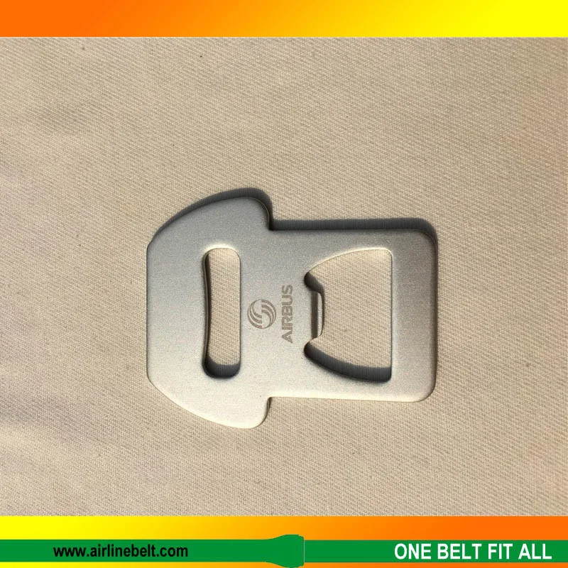 Nonrust металлический самолет сидений пряжка на ремешке пива открывалка подарок