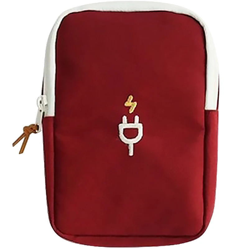 Portable Travel Bag Electronic Digital Storage Package Mobile Phone Charging Treasure Data Line Organizer Travel Accessories
