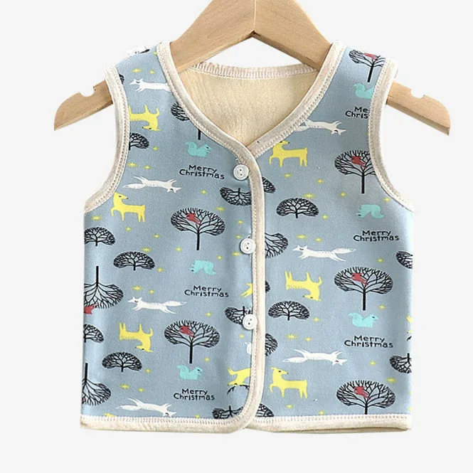 New Children's Vest for Boys Spring Autumn Wool Baby Vests Fashion Waistcoat for Boys Baby Clothes Kids Tops Jackets Colete lightweight spring jacket