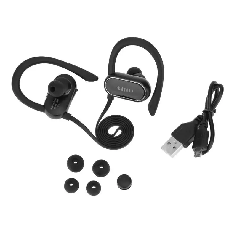 Waterproof Wireless Bluetooth Earphone Stereo Auriculares Bluetooth 4 1 Earpiece Sport Ear Hook Headset Handsfree Call with Mic