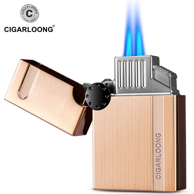CIGARLOONG Cigar Lighter Personality Windproof Straight Creative