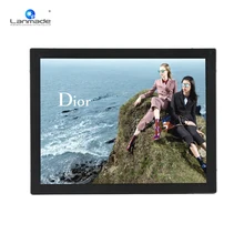 Металлический корпус full HD ЖК-монитор с HD VGA DVI 12,1 дюймов 4:3 СВЕТОДИОДНЫЙ монитор