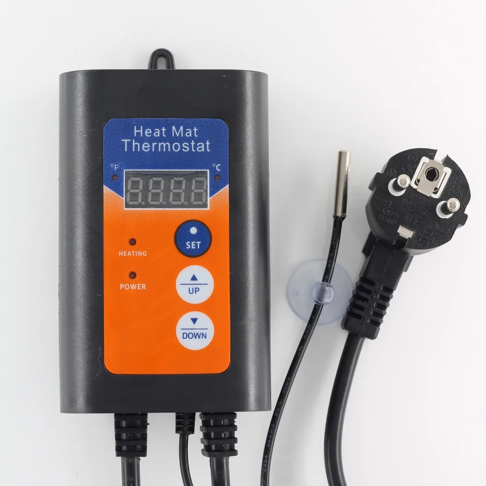 230v Heat Mat Thermostat It Is Applied To Plant Seed Germination