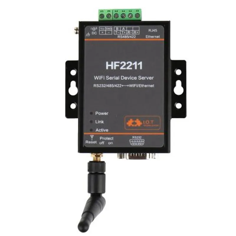 1 шт. 2211 промышленный модуль RS232 RS485 RS422 к WiFi Ethernet конвертер устройство Modbus 4 м