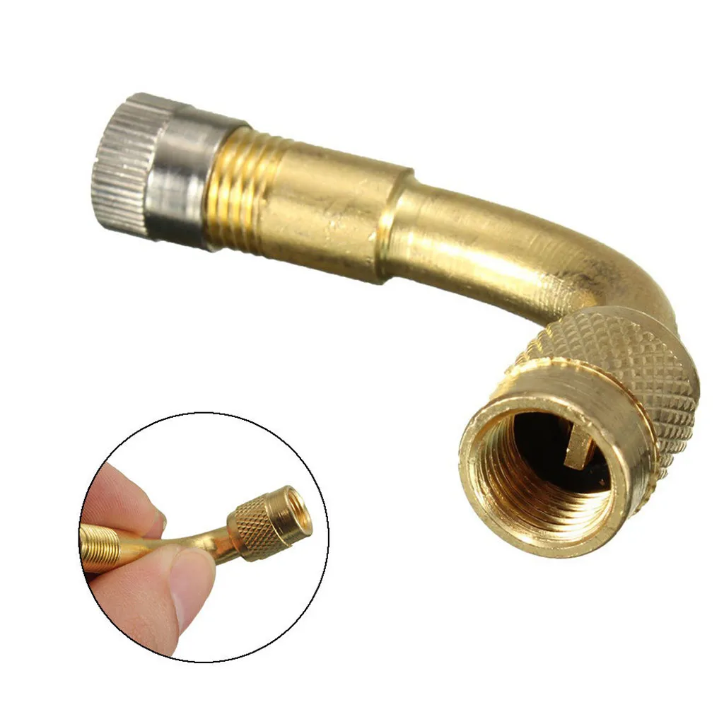 

1PC 45/90/135 Degree Angled Wheel Tire Tyre Valve Stem Extension Adapter Car Motorcycle Schrader valve / USA valve