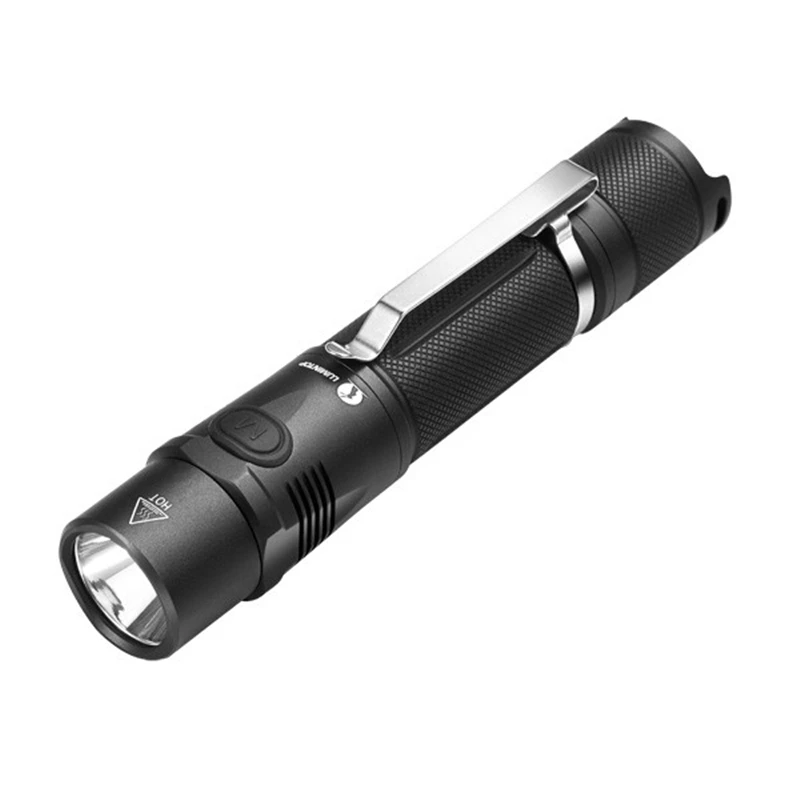 

LUMINTOP Waterproof 1000LM 6 Modes Tactical XP-L V5 LED Flashlight For Pocket light CR123A 18650 Torch+Holster+USB Cable