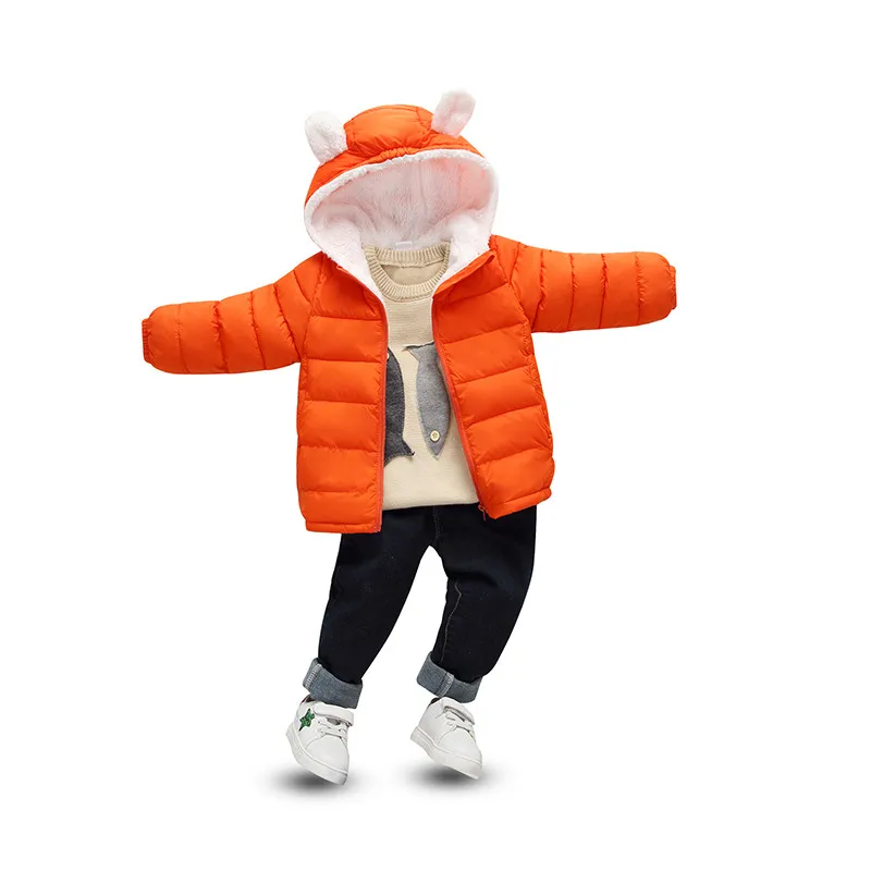 

AILEEKISS Children Boys Winter Coats For Baby Girls Thick Velvet Kids Fashion Children's Warm Hooded Clothes Outwears 1-8 Years