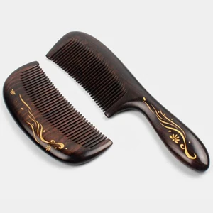 Image 5 - Youpin Xinzhi – peigne en bois naturel, peigne en bois de poche statique, fait à la main, outil de coiffure professionnel pour femmes, meilleur cadeau 