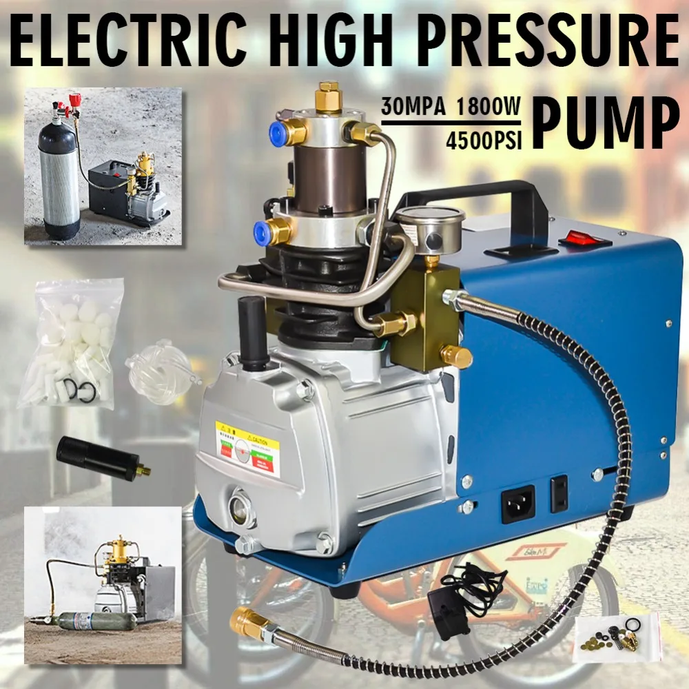 30MPa Air Compressor Pump PCP Electric High Pressure System RiflePumps