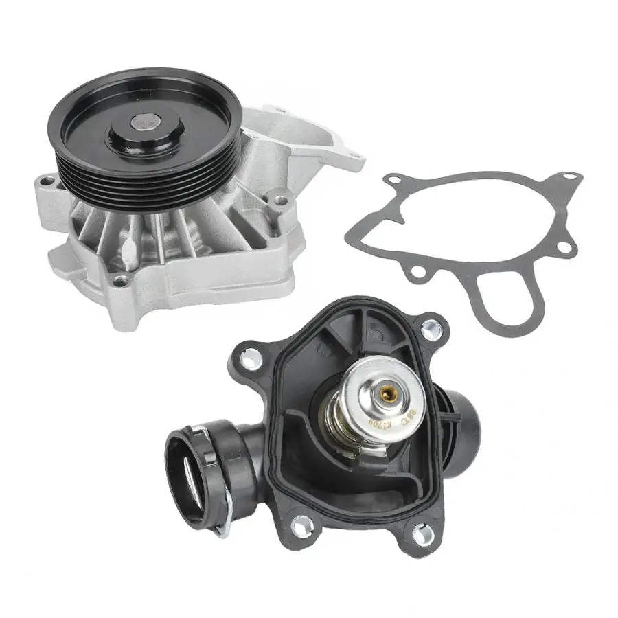 

Engine Thermostat + Water Pump 11517805810 7787113 Fits for BMW 3/5/6//X3/X5/X6 Series Automobiles accessories