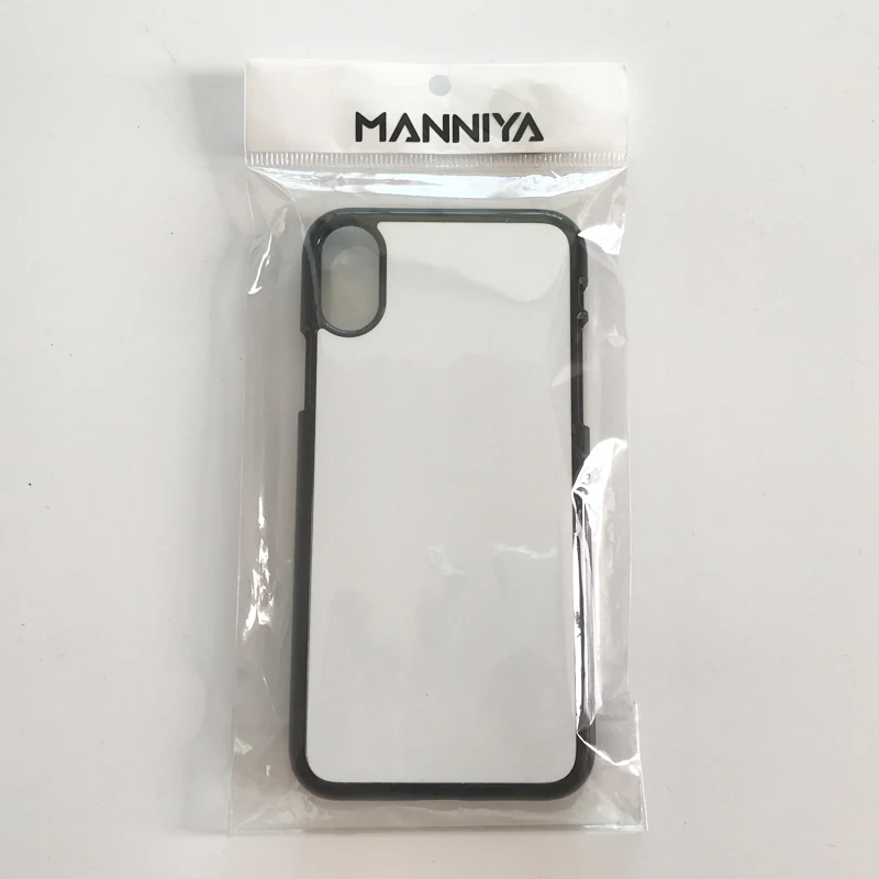 MANNIYA для iphone X XS чистый сублимационный ТПУ + ПК резиновый чехол телефона с