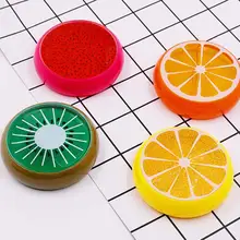 6 ПК прозрачный фруктовая глина резиновая глина интеллектуальная «жевачка» для рук Пластилин слизь детские игрушки