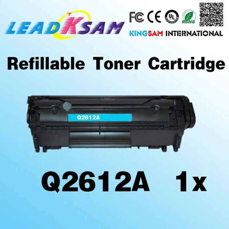 12A refillable toner cartridge compatible for 2612a for hp1020 m1005