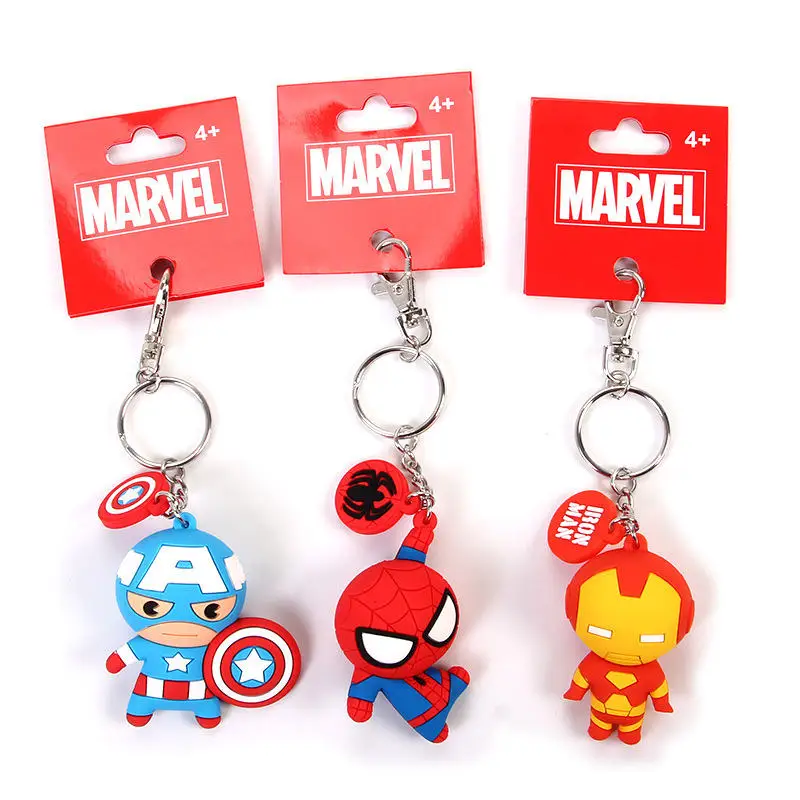 Популярная игрушка Disney фигурка героя Marvel милые подвесные аксессуары для багажа