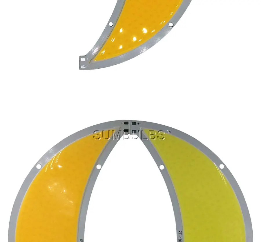 50W Moon COB LED Light Lamp Warm White Cold White DC12-14V 180MM Diameter Luniform Bulb led (4)