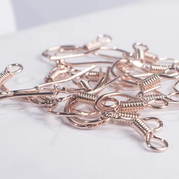 

20 pcs/bag 925 Silver Plated DIY Earring Findings Handmade Earrings Clasps Hooks Fittings For Jewelry Making Accessories