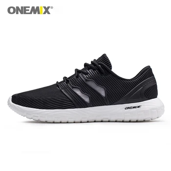 

ONEMIX 2018 Men's Running Shoes EVA Outsole Vibration Girl Outdoor Jogging Mesh Road Running for Sneakers