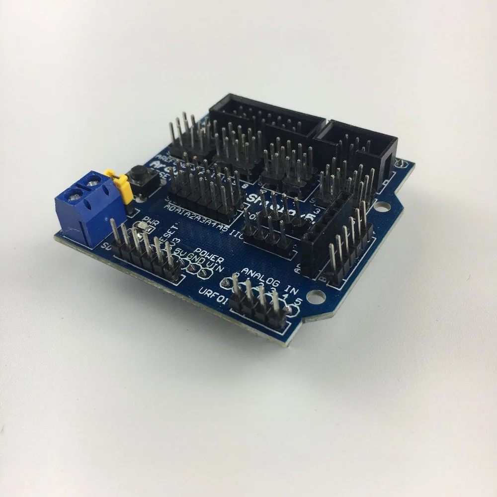 V5.0 сенсор Щит Плата расширения для arduino электронные строительные блоки робот