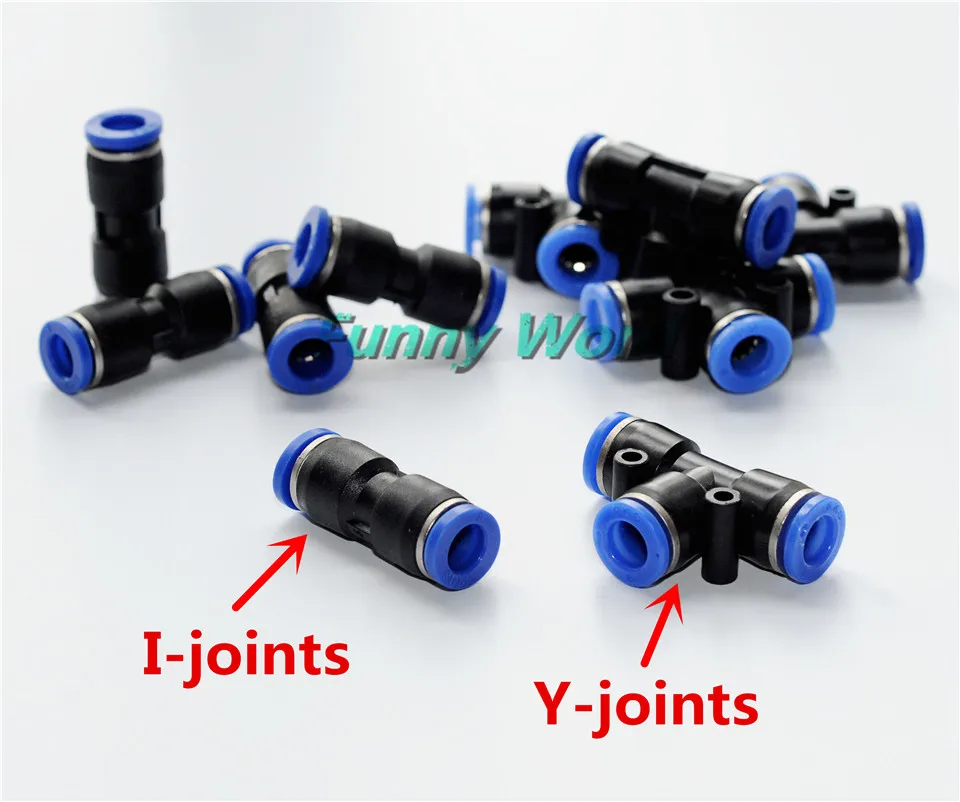 

10Pcs Dental Lab Air Compressor Tubes Adapter Joint Connectors 2 Types On Sale