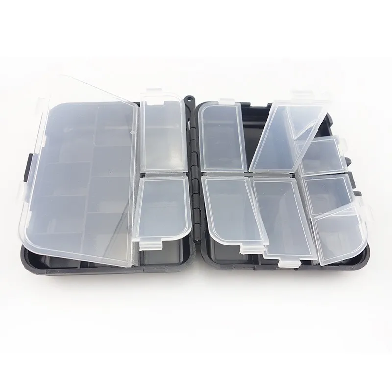 Produto de Topo das Caixas Caixas de Equipamento de Pesca Água de Plástico Isca de Peixe Isca de Pesca da Carpa Maleta de Ferramentas Pesca ao ar de Equipamento de Livre à Prova d' Ganchos Isca Pesca Acessórios 5 Cheap Caixa p equipamento de pesca