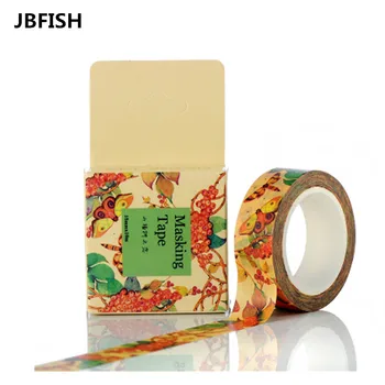

Colorful Butterfly Washi Paper Tape Design Tape Decor DIY Sticker Scrapbook Sticky Office Adhesive Tape Japanese Design 3039