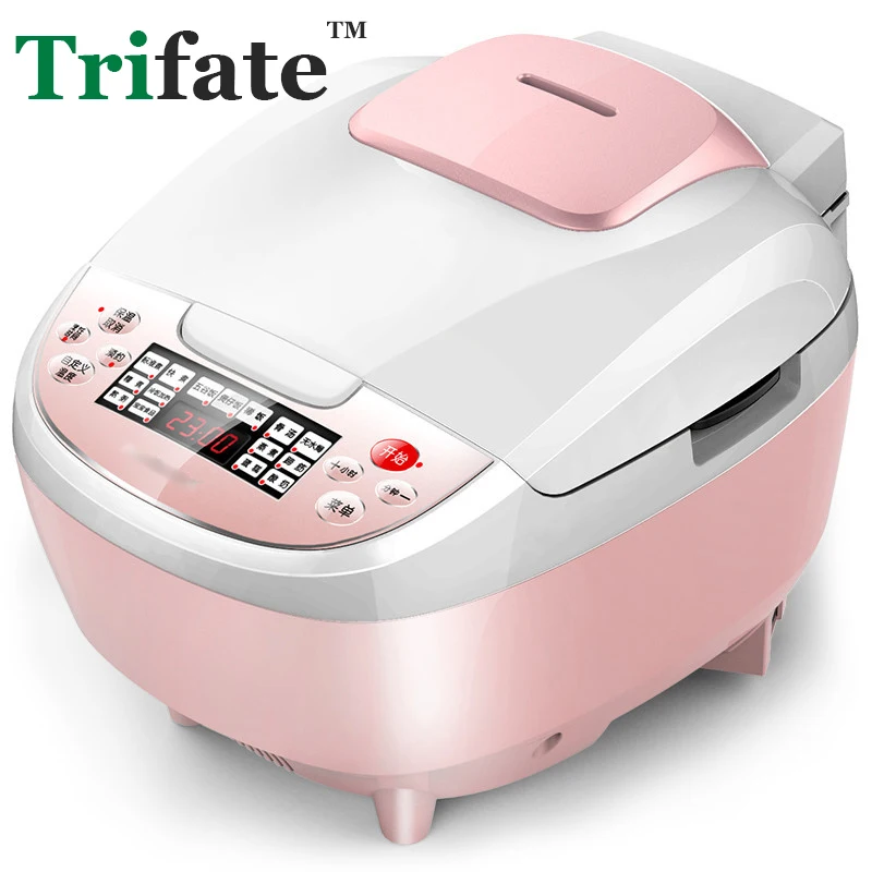 Многофункциональная розовая рисоварка P40 15 меню 4л квадратная рисоварка|rice cooker