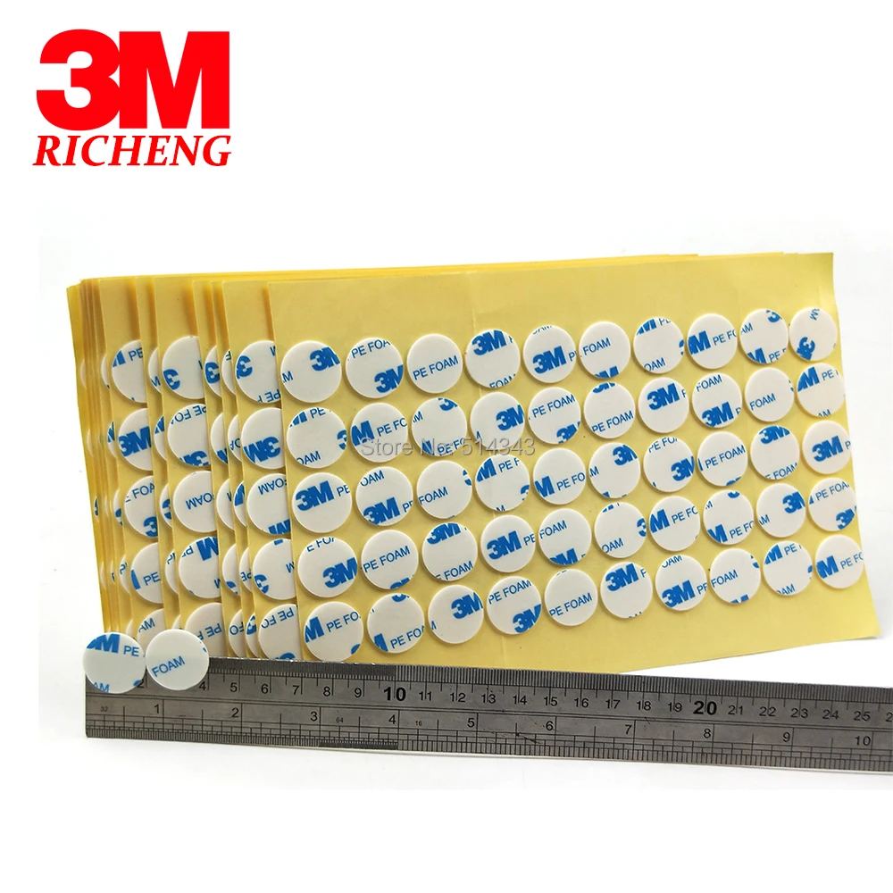 Spot Stock 3M 1600T Waterproof Car Double Sided Self Adhesive Pe Foam