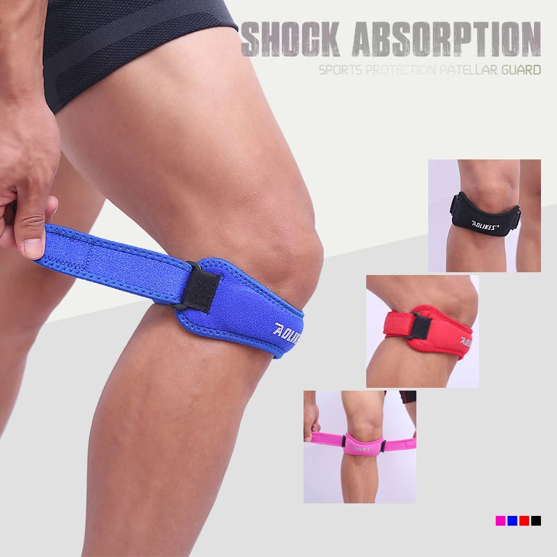 

1Pcs Knee Support Patella Belt Elastic Bandage Sports Strap Knee Pads Protector Band For Running Fitness Knee brace