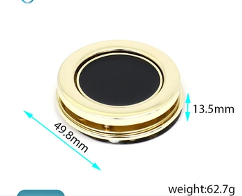 

49.8x13.5mm Bag parts, Bag hardware accessories Handbag LOCK, round lock, drop bags luggage locks accessory