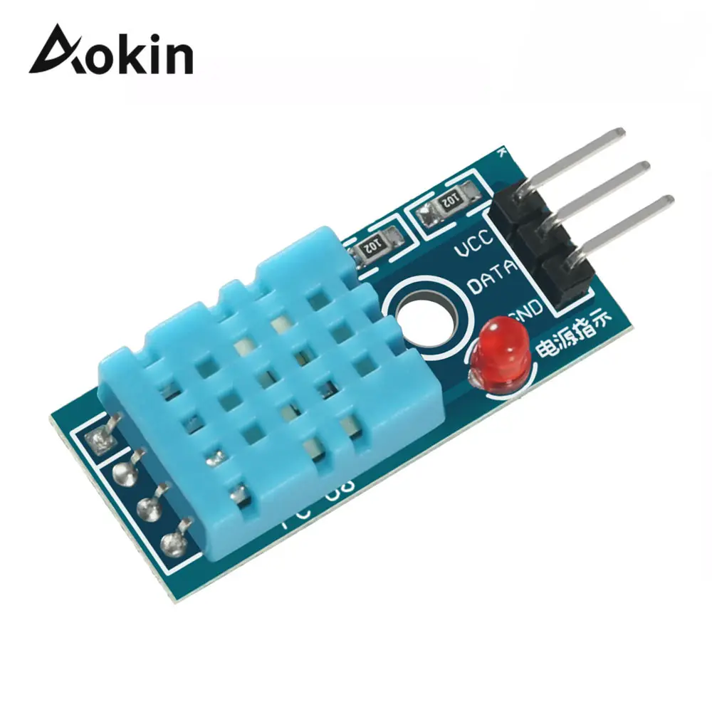 DHT11 электронный модуль датчика температуры и влажности для arduino Diy Kit 3 В 5 в постоянного тока|Аксессуары