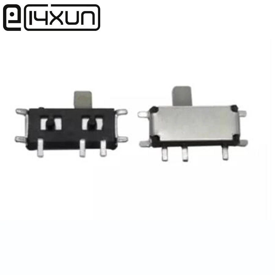 

EClyxun 10pcs Mini 7Pin On/Off 1P2T SPDT MSK-12C02 SMD Toggle Slide Switch For MP3 MP4 Ipad Iphone