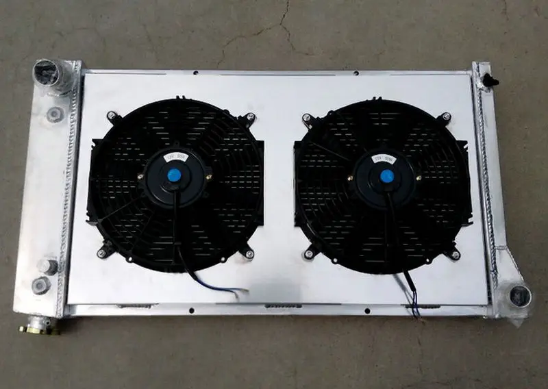 

3 ROW Aluminum Radiator For 1967 -1972 Chevy C10 C20 K10 K20 K30+ SHROUD+FANS 68 69 70 71 72 BRAND NEW