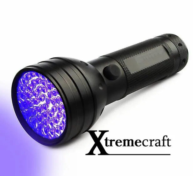 Xtremeccraft 51 УФ светодиодный детектор Скорпиона Охотник искатель ультра фиолетовый черный светильник вспышка светильник фонарь светильник лампа AA 395nm 5W