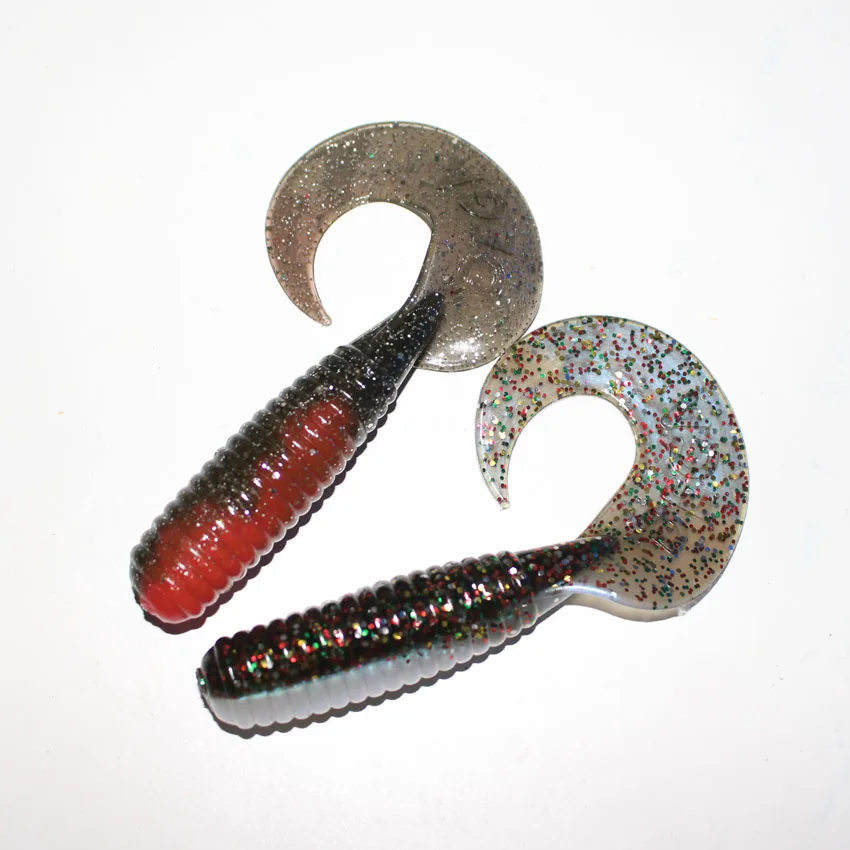 hot sale 11.5cm 21.4g grub soft bait saltwater fishing lure isca