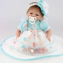 Дизайн реалистичные куклы reborn baby модные куклы силиконовые виниловые настоящие мягкие касания для детей 17 дюймов