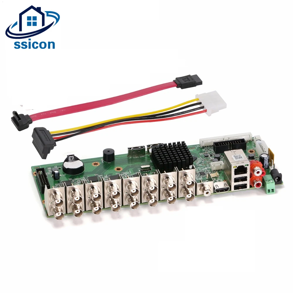 

4CH 8CH 16CH 5M-N DVR XVI CCTV H.265 Network Video Recorder AHD/CVI/TVI/CVBS HDMI Video 5 in 1 Board Support 5MP Camera