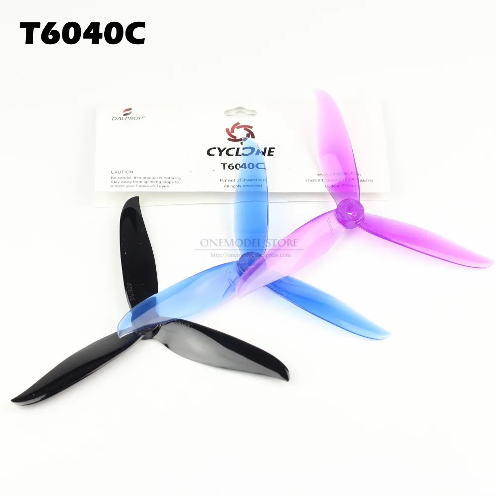 

2 Pairs Dalprop Cyclone T6040C 6040 3 Blades 6x4 CW CCW Propeller For RC Quadcopter drone racing for Motor FPV