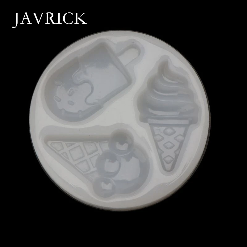 

Slilcone UV Resin Mold Ice Cream Popsicle Keychain Pendant Mold Craft Tools DIY Accessories Jewelry Making Tools